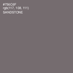 #756C6F - Sandstone Color Image