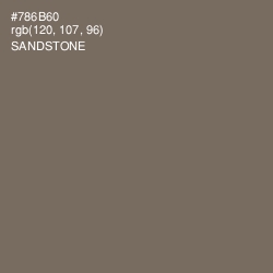 #786B60 - Sandstone Color Image