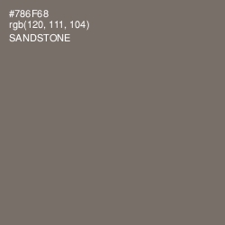 #786F68 - Sandstone Color Image