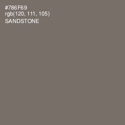 #786F69 - Sandstone Color Image