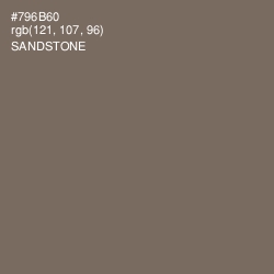 #796B60 - Sandstone Color Image