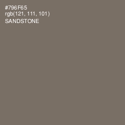 #796F65 - Sandstone Color Image