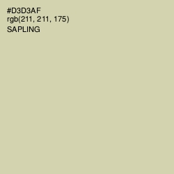 #D3D3AF - Sapling Color Image
