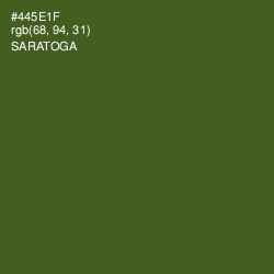 #445E1F - Saratoga Color Image