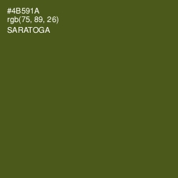 #4B591A - Saratoga Color Image