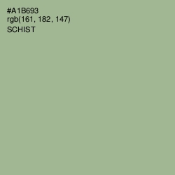 #A1B693 - Schist Color Image