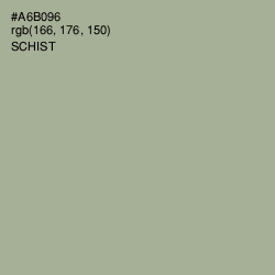#A6B096 - Schist Color Image