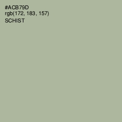 #ACB79D - Schist Color Image