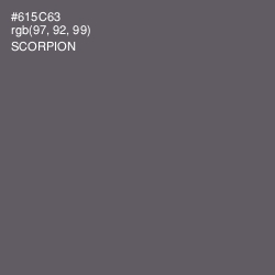 #615C63 - Scorpion Color Image
