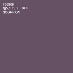 #665064 - Scorpion Color Image