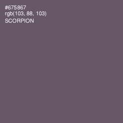 #675867 - Scorpion Color Image