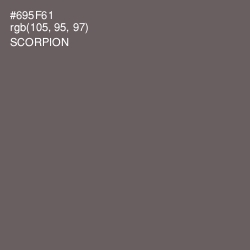 #695F61 - Scorpion Color Image