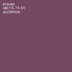 #734961 - Scorpion Color Image