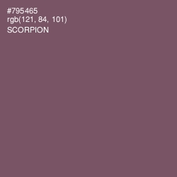 #795465 - Scorpion Color Image
