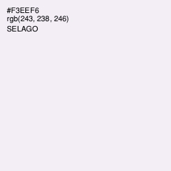 #F3EEF6 - Selago Color Image