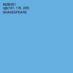 #65B0E1 - Shakespeare Color Image