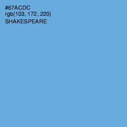#67ACDC - Shakespeare Color Image