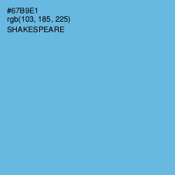 #67B9E1 - Shakespeare Color Image