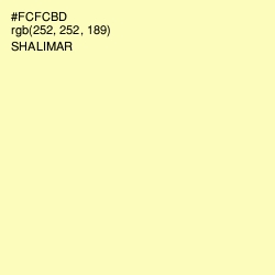 #FCFCBD - Shalimar Color Image