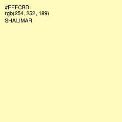 #FEFCBD - Shalimar Color Image