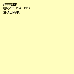 #FFFEBF - Shalimar Color Image