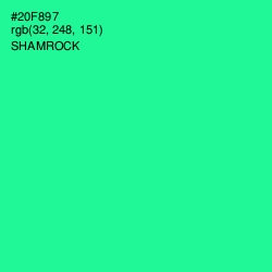 #20F897 - Shamrock Color Image