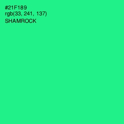 #21F189 - Shamrock Color Image