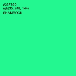 #23F890 - Shamrock Color Image