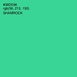 #38D596 - Shamrock Color Image