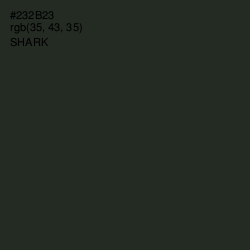#232B23 - Shark Color Image