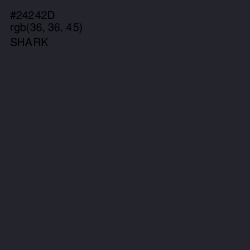#24242D - Shark Color Image