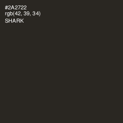 #2A2722 - Shark Color Image