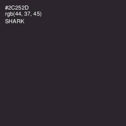 #2C252D - Shark Color Image