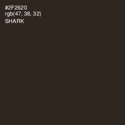 #2F2620 - Shark Color Image