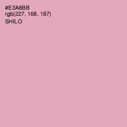 #E3A8BB - Shilo Color Image