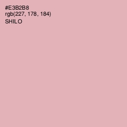 #E3B2B8 - Shilo Color Image