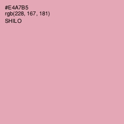 #E4A7B5 - Shilo Color Image
