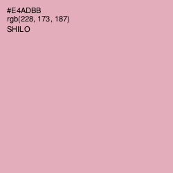 #E4ADBB - Shilo Color Image