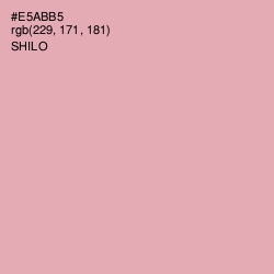 #E5ABB5 - Shilo Color Image
