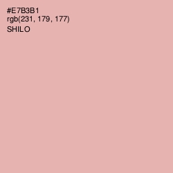 #E7B3B1 - Shilo Color Image