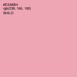 #EEA6B4 - Shilo Color Image