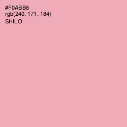 #F0ABB8 - Shilo Color Image