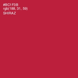 #BC1F3B - Shiraz Color Image