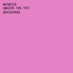 #E581C5 - Shocking Color Image