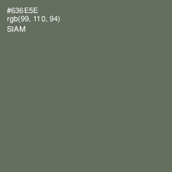 #636E5E - Siam Color Image