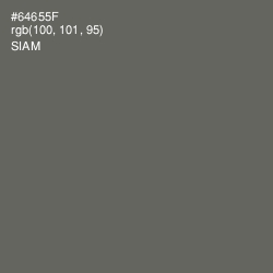 #64655F - Siam Color Image
