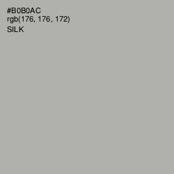 #B0B0AC - Silk Color Image