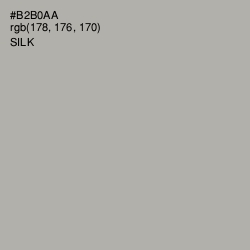#B2B0AA - Silk Color Image