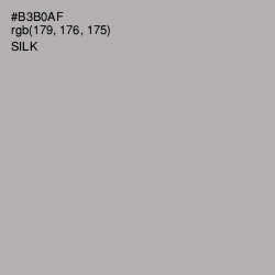 #B3B0AF - Silk Color Image