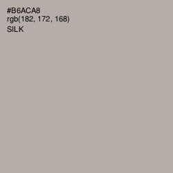#B6ACA8 - Silk Color Image
